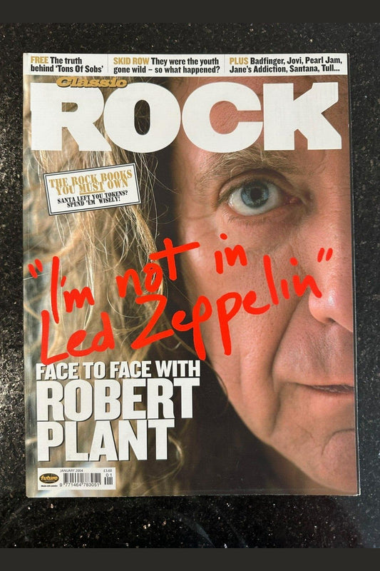 Classic Rock Magazine Issue 62 - January 2004 Robert Plant