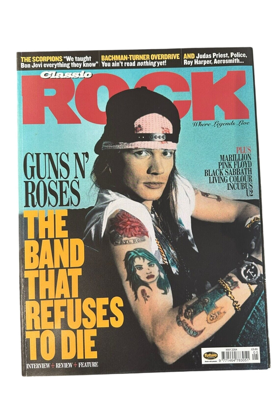 Classic Rock Magazine Issue 66 - May 2004 - Guns N' Roses