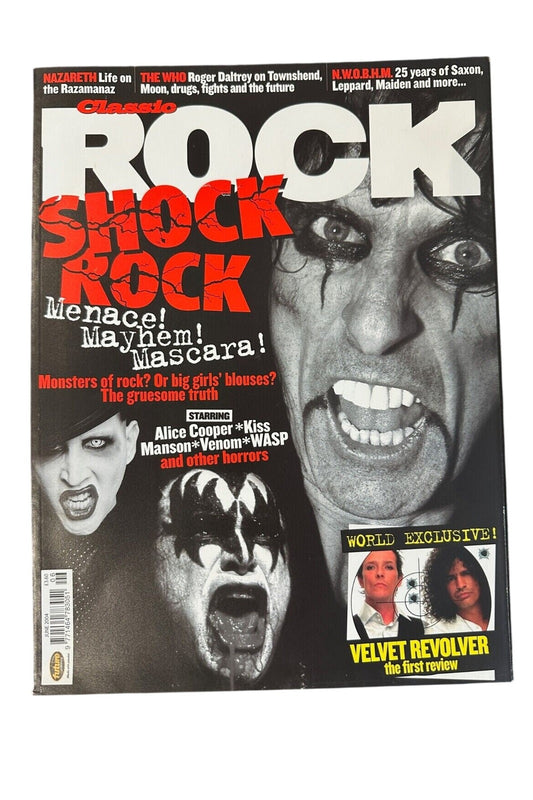 Classic Rock Magazine Issue 67 - June 2004 - Alice Cooper