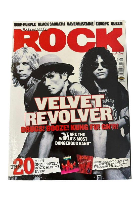 Classic Rock Magazine Issue 72 - November 2004 Velvet Revolver