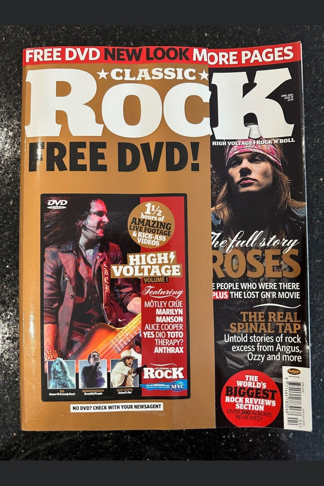 Classic Rock Magazine Issue 78 - April 2005 Gn'R