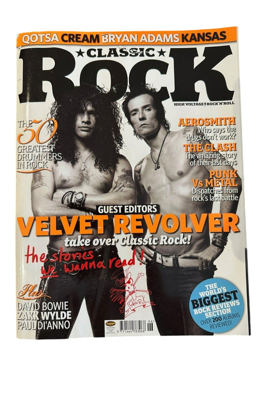 Classic Rock Magazine Issue 80 - June 2005 Velvet Revolver
