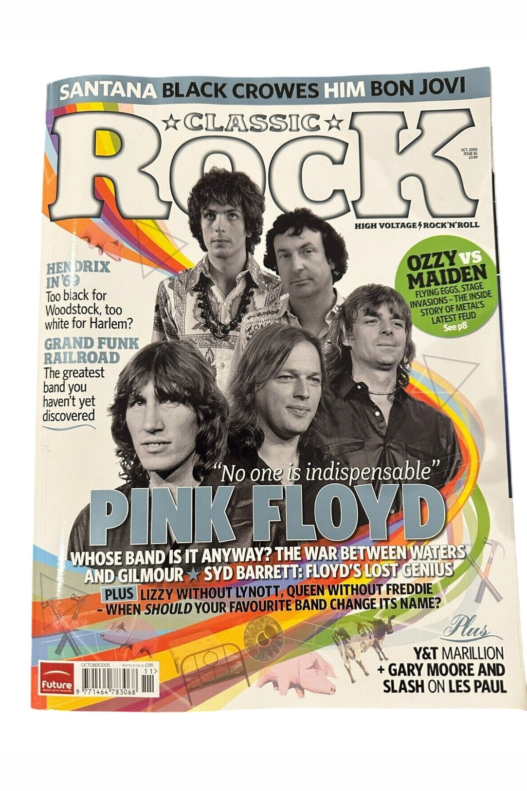 Classic Rock Magazine Issue 85 - October 2005 Pink Floyd