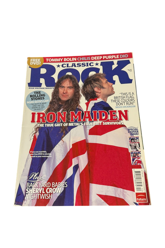 Classic Rock Magazine Issue 86 - November 2005 Iron Maiden