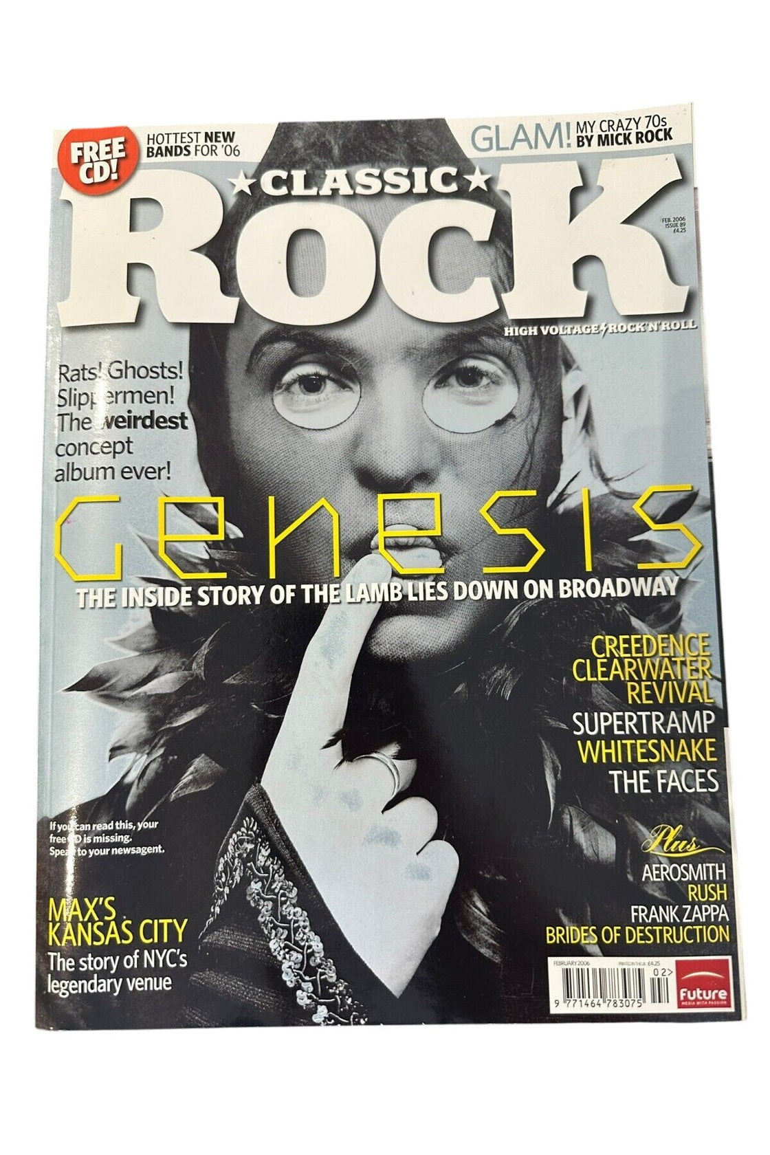 Classic Rock Magazine Issue 89 - February 2006 Genesis