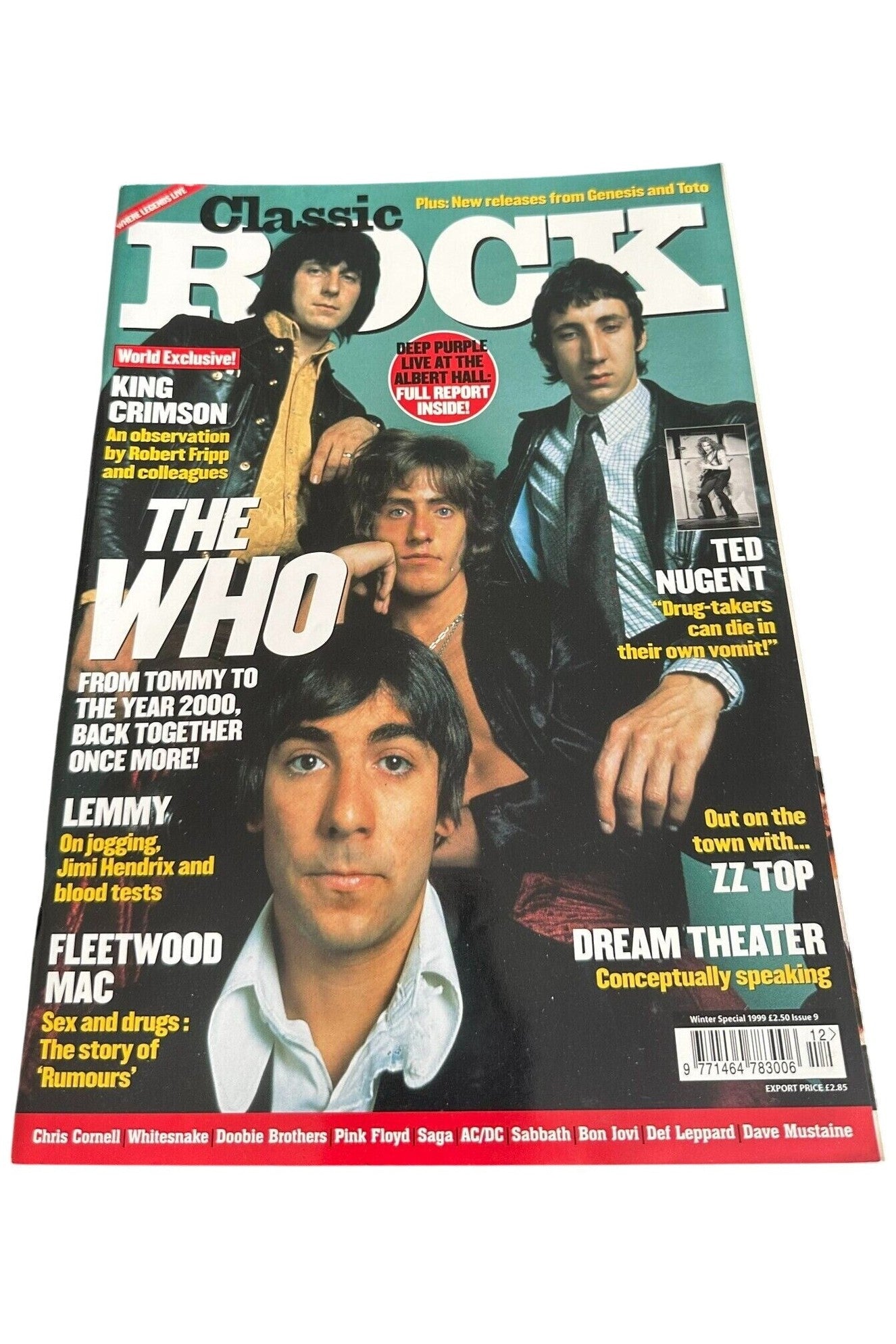 Classic Rock Magazine Issue 9 - Winter Spec. 1999 The Who Rare