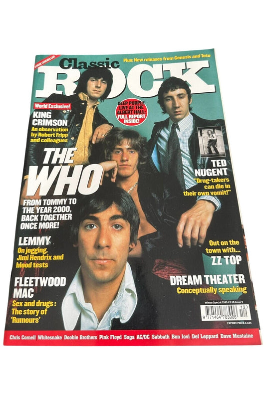 Classic Rock Magazine Issue 9 - Winter Spec. 1999 The Who Rare
