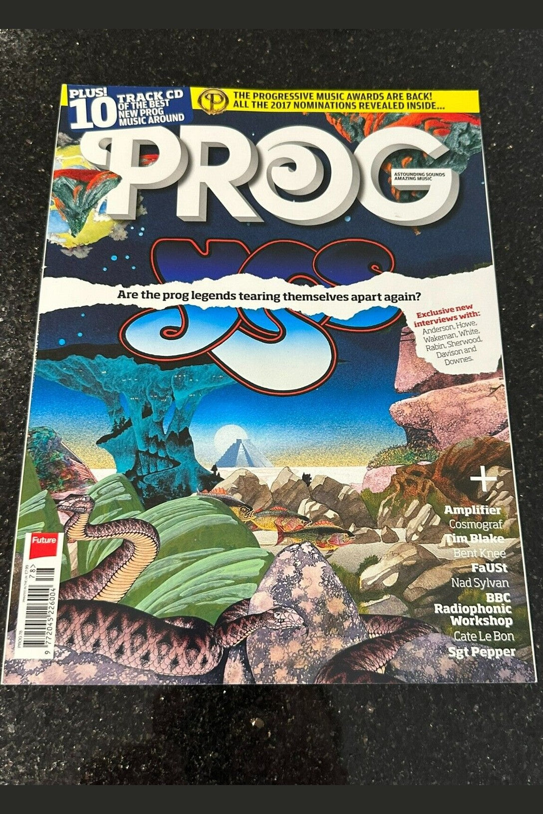 Classic Rock Presents Prog Rock Magazine - Issue 78 July 2017 No CD