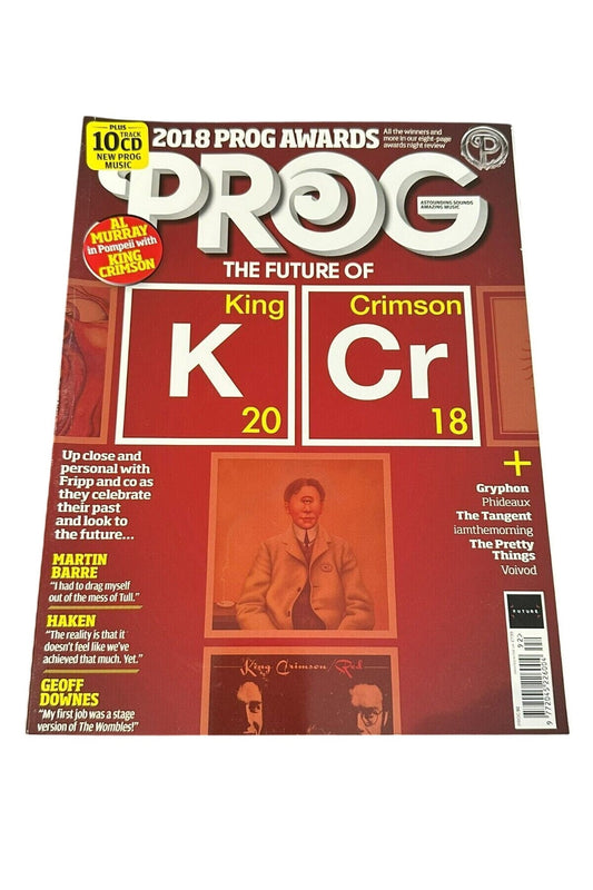 Classic Rock Presents Prog Rock Magazine - Issue 92 November 2018 No CD