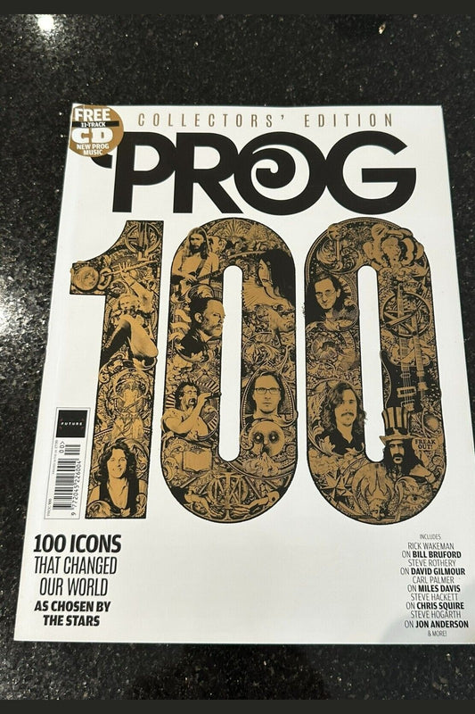 Classic Rock Presents Prog Rock Magazine - Issue 100 August 2019 No CD + Classic Rock Mafgazine issue 176