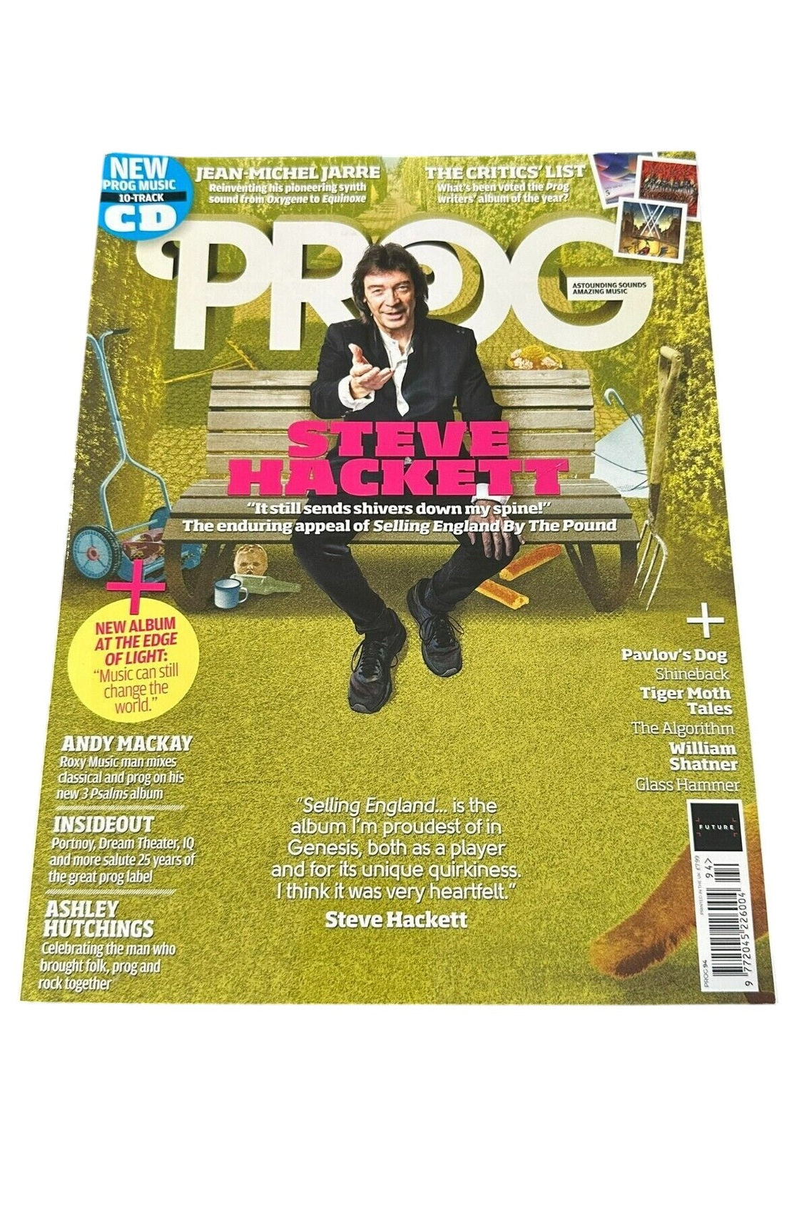 Classic Rock Presents Prog Rock Magazine - Issue 94 January 2019 No CD
