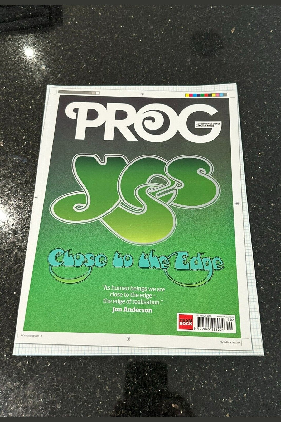 Classic Rock presents PROG Magazine Issue 40 No CD.