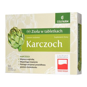 Karczoch/Artišokas - 30 tablečių