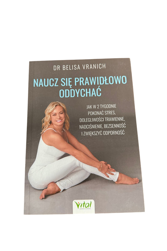 DR BELISA VRANICH - Naucz sie prawidlowo oddychac - 🇵🇱 Polish Book - Next Day Delivery