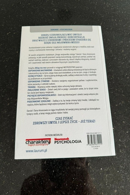 Daniel G Amen Tana Amen - MÓZG Mozg MA MOC przez umysł do zdrowia Polish Book