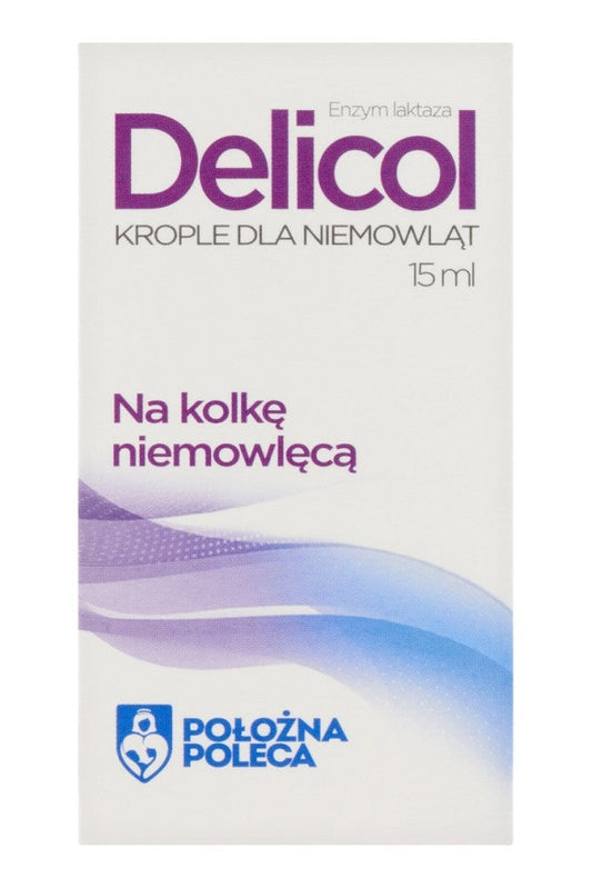 Delicol Krople dla Niemowląt 15ml – Delicol Infant Drops 15ml