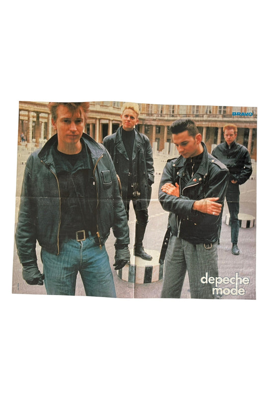 Depeche Mode Large Sized Old School Poster - RARE
