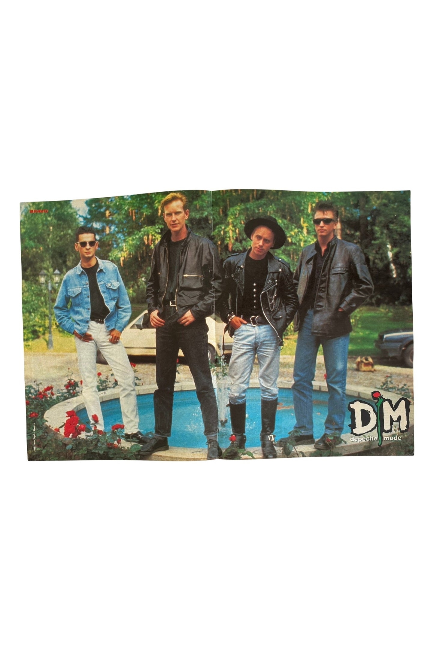 Depeche Mode Medium Sized Old School Poster - RARE