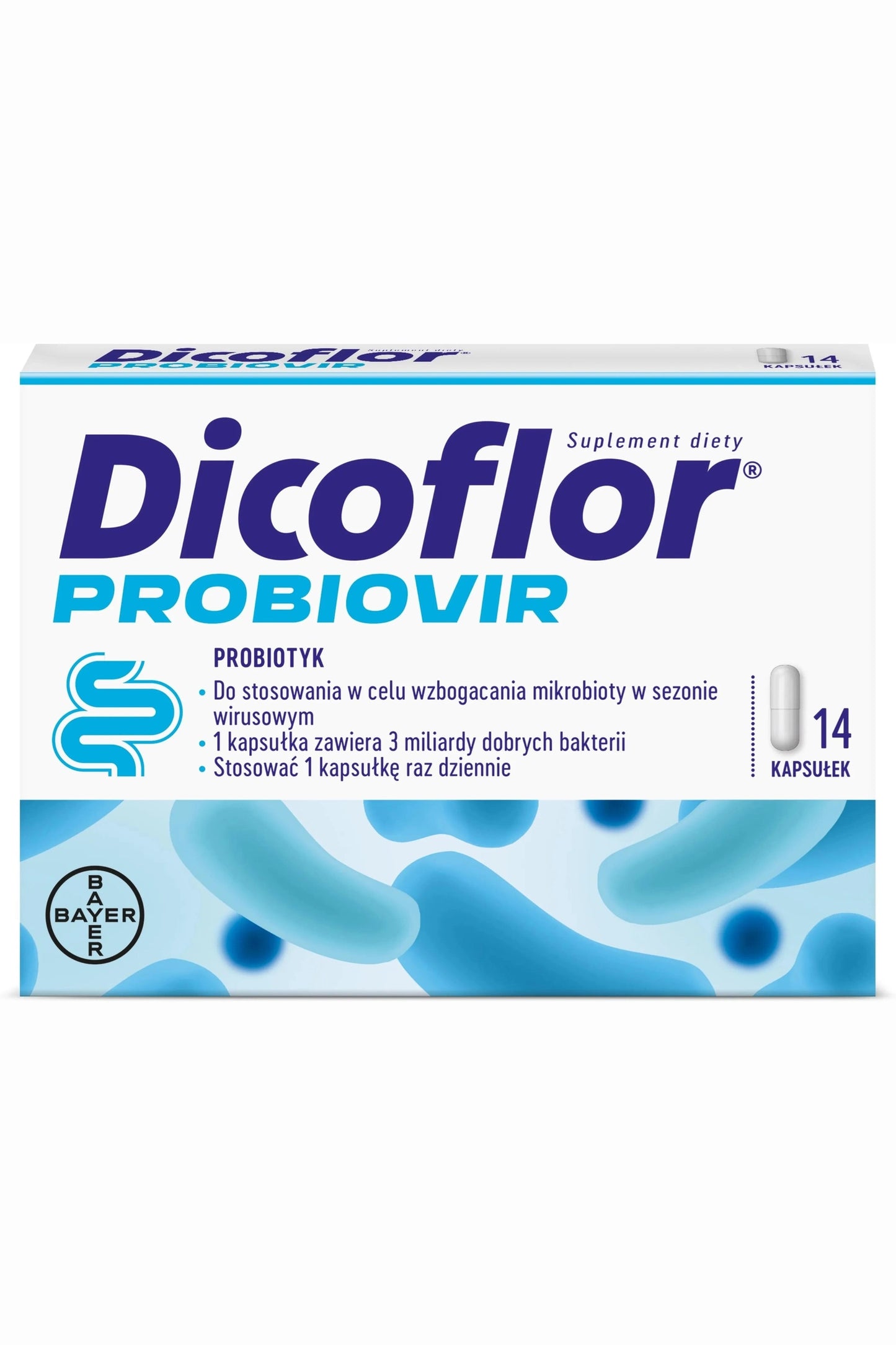 Dicoflor Probiovir 14 Kapsułek – Dicoflor Probiovir 14 Capsules