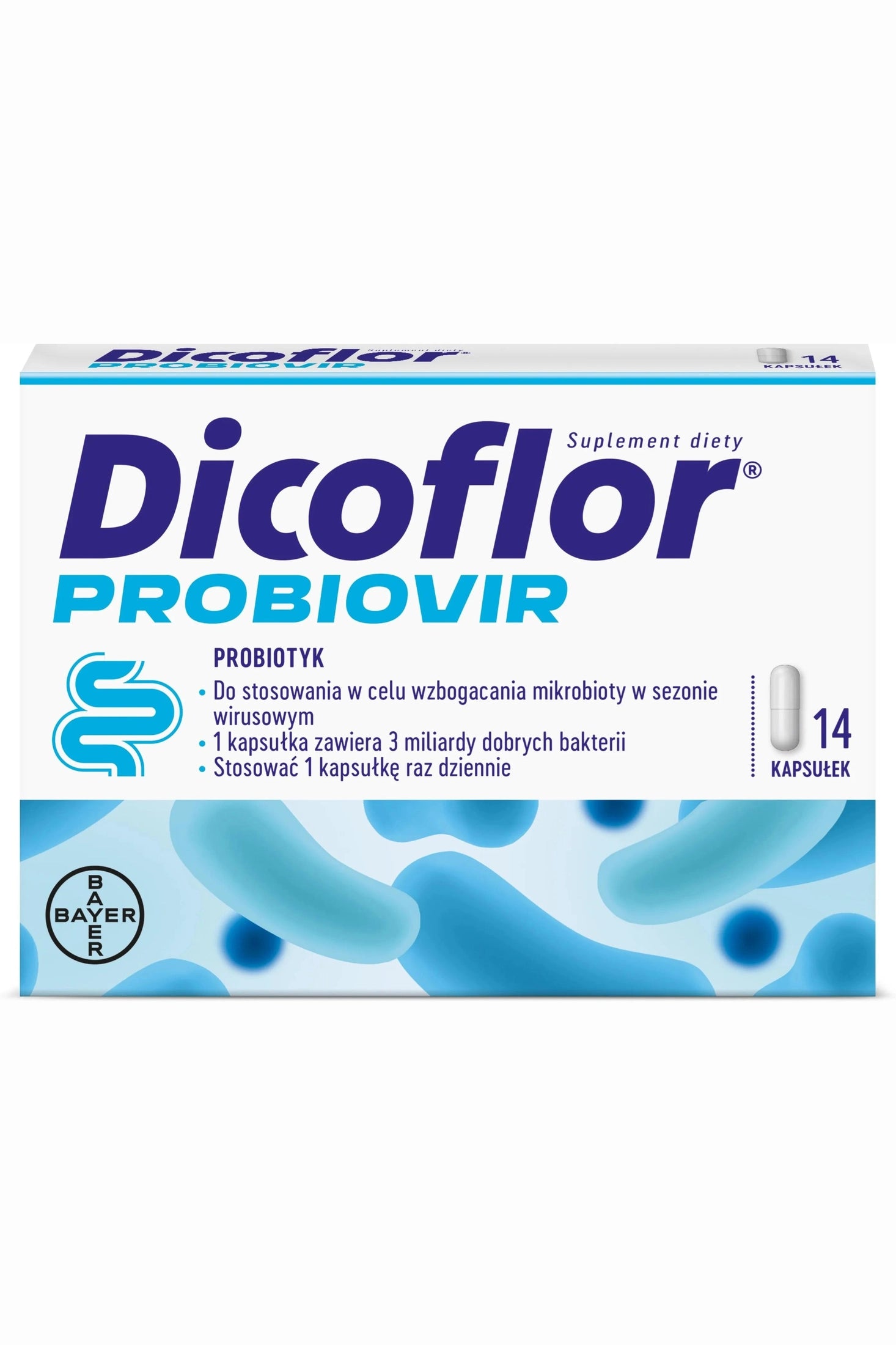 Dicoflor Probiovir 14 Kapsułek – Dicoflor Probiovir 14 Capsules
