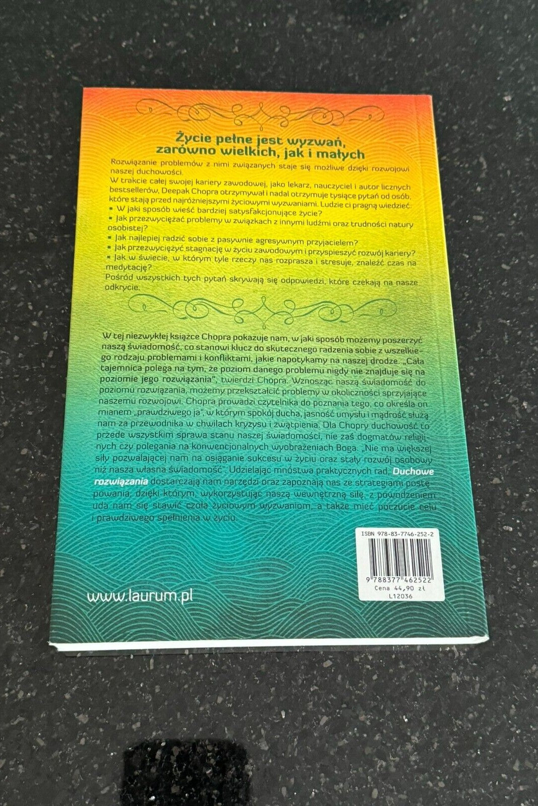 Duchowe rozwiązania - Deepak Chopra Polish Book