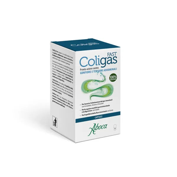 Aboca ColiGas Fast 30 Capsules