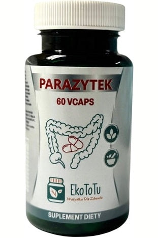 EkoToTu Parazytek 60 VCaps – EkoToTu Parazytek 60 VCaps Digestive/Antiparasitic Herbal Supplement