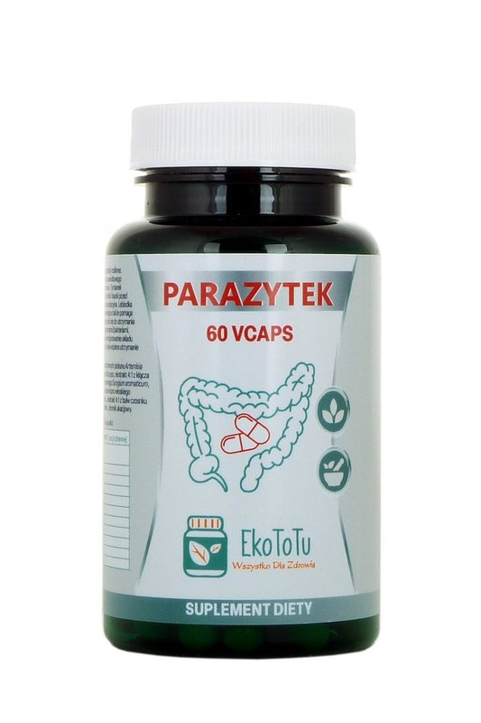 EkoToTu Parazytek 60 VCaps – EkoToTu Parazytek 60 VCaps Digestive/Antiparasitic Herbal Supplement