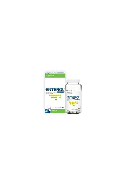 Enterol Saccharomyces boulardii CNCM I-745 250 mg, 30 Kapsułek – Enterol Saccharomyces boulardii CNCM I-745 250 mg, 30 Capsules