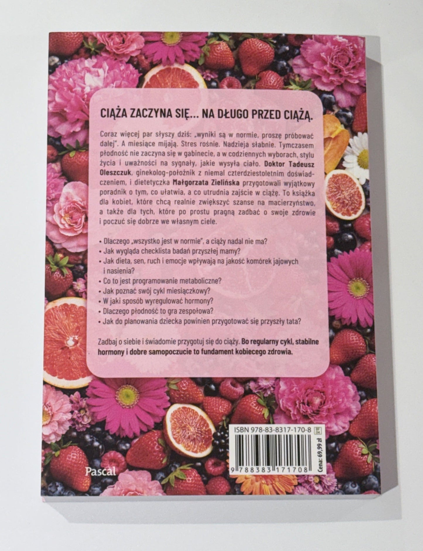 🇵🇱Polish Book - Dr n. med. Tadeusz Oleszczuk & Małgorzata Zielińska - O płodności i niepłodności. Czego ginekolog Ci nie powie