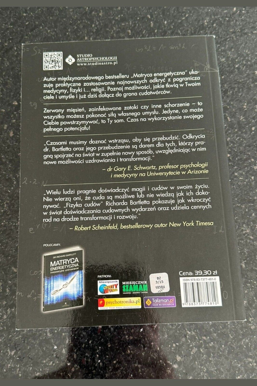Fizyka cudow, Bartlett, Richard, Used; Good Book