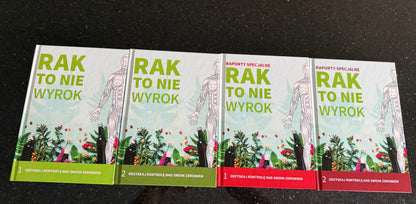 Polish 🇵🇱 Book - Rak to nie wyrok. Pakiet 4 tomów (Rak to nie wyrok  Pakiet 4 tomow)