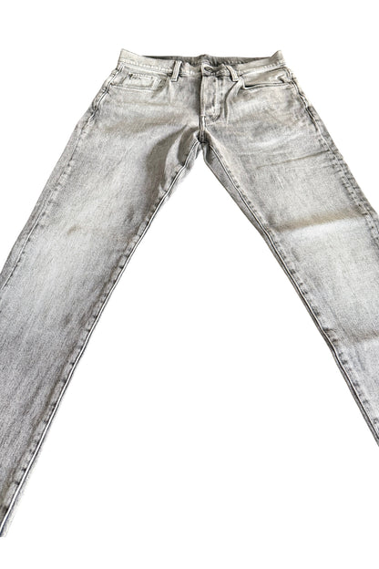 G - Star Mens Jeans 3301 Slim Burten Black/Grey Stretch Denim 32/30
