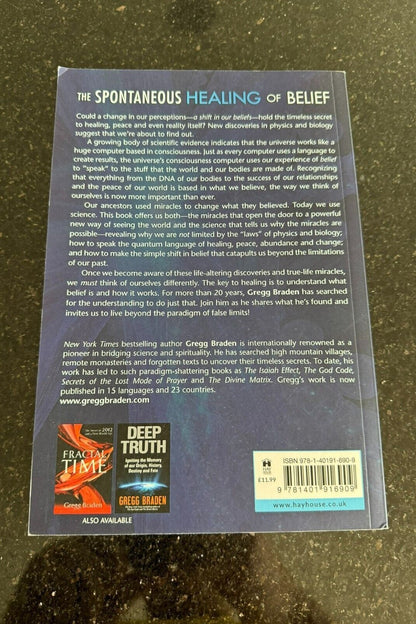 Greg Braden - The Spontaneous Healing of Belief New Book