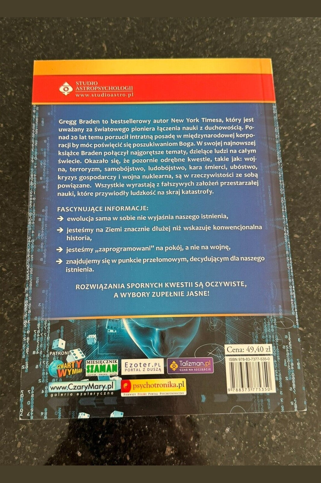 Gregg Braden - Gleboka prawda Polish Book UK Postage