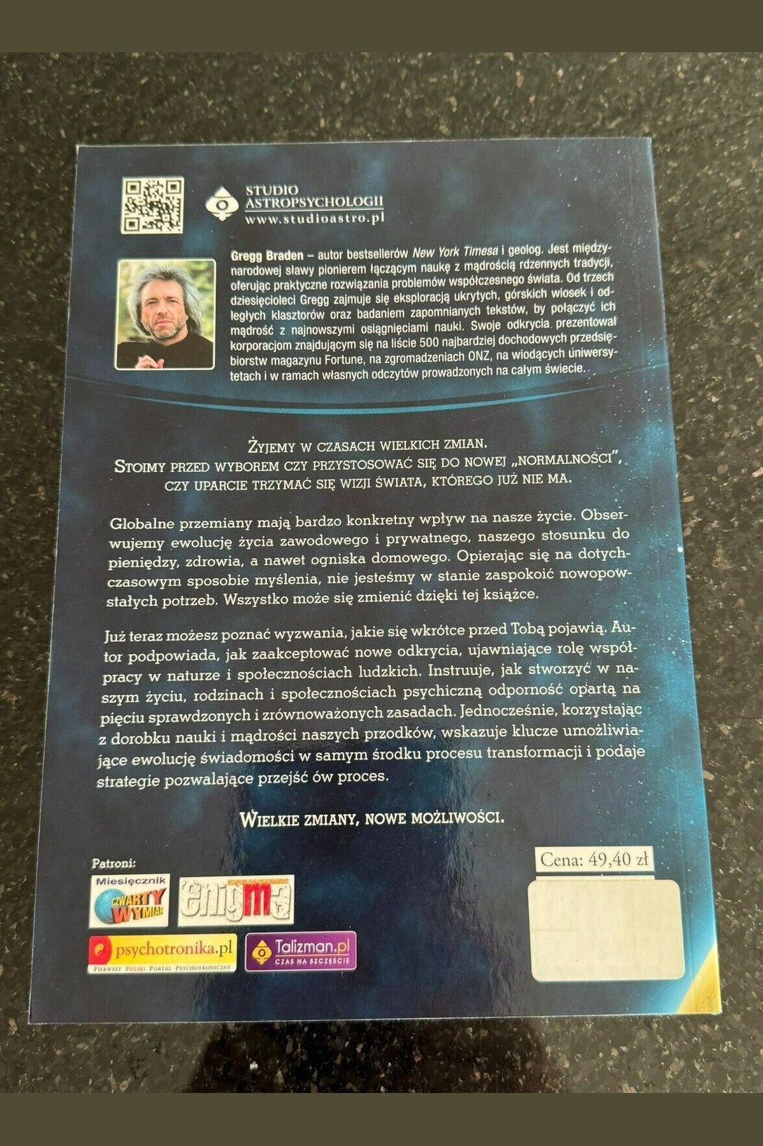 Gregg Braden - Punkt Zwrotny Polish Book UK Postage