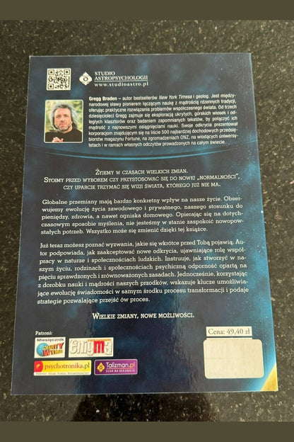 Gregg Braden - Punkt Zwrotny Polish Book UK Postage