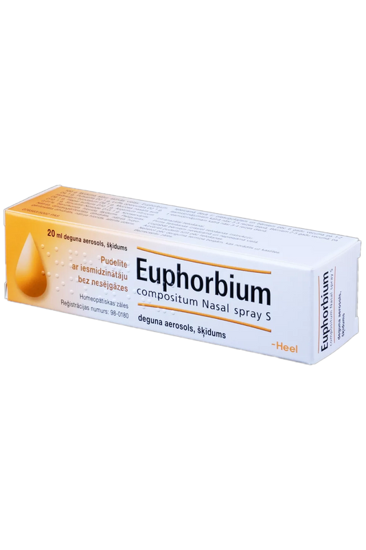 Heel Euphorbium S Aerozol do nosa, roztwór 20ml – Heel Euphorbium S Nasal Spray Solution 20ml