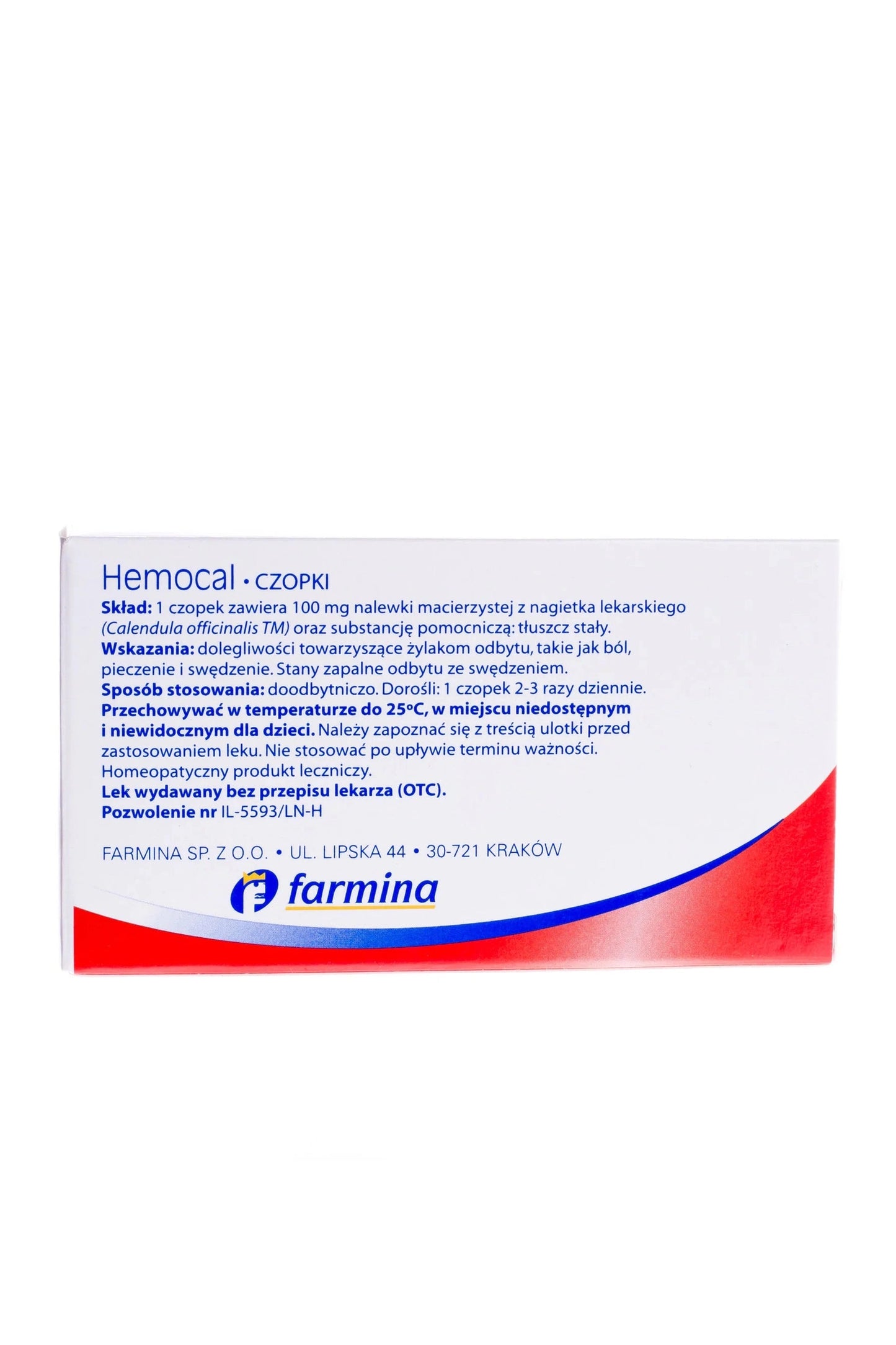 Hemocal – Calendula Haemorrhoid Relief Suppositories – 10 Suppositories