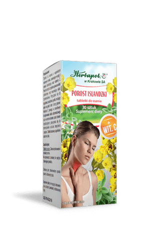 Herbapol POROST ISLANDZKI - 30 Tablets - My Health Oasis