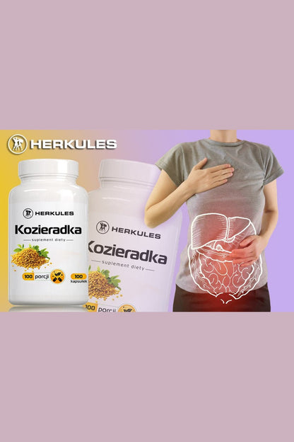 Hercules Kozieradka - 100 Capsules - My Health Oasis