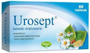 Urosept Tabletki Draźowane - 60 Tablets