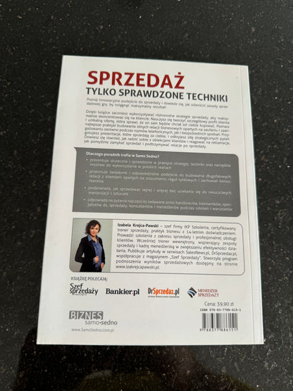 Samo Sedno - Sprzedaz Sprawdzone Techniki - Polish Book