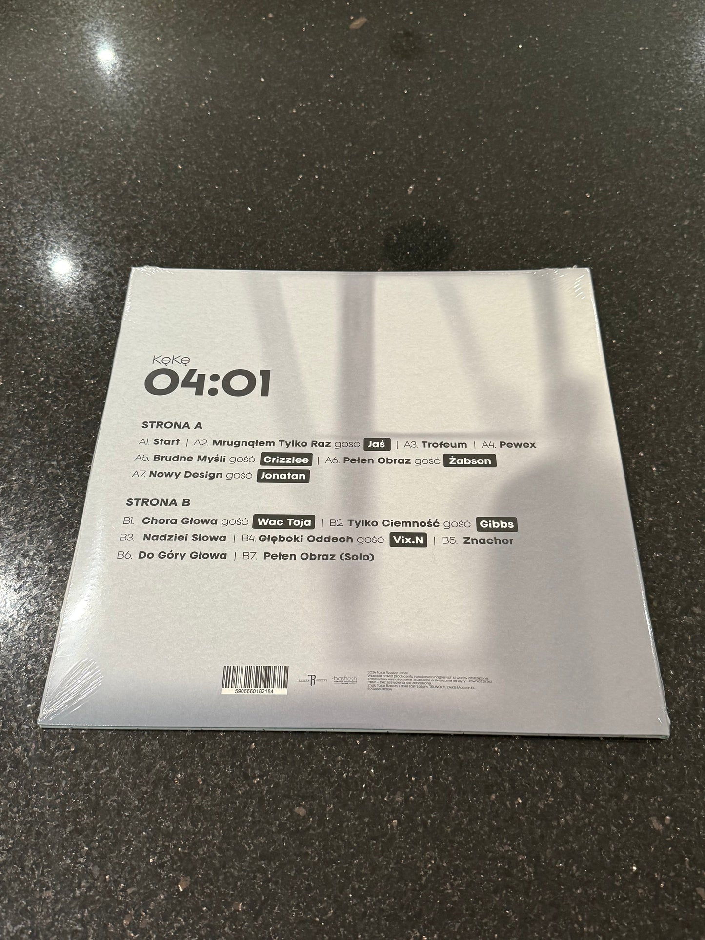 Keke (Kękę) - 04:01 Vinyl Polski Hip Hop Polish Hip Hop UK Delivery