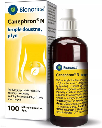 Canephron N Krople doustne, płyn - 100ml