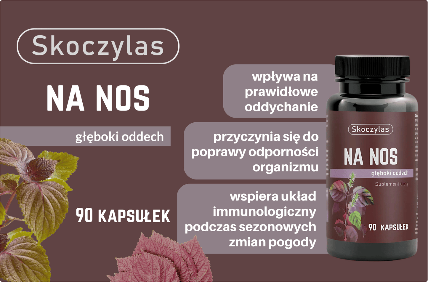 Skoczylas NA NOS - 90 Capsules