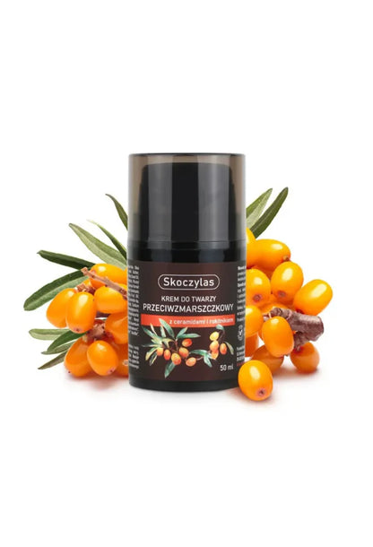 Skoczylas Anti-Wrinkle Face Cream with Ceramides & Sea Buckthorn – 50ml