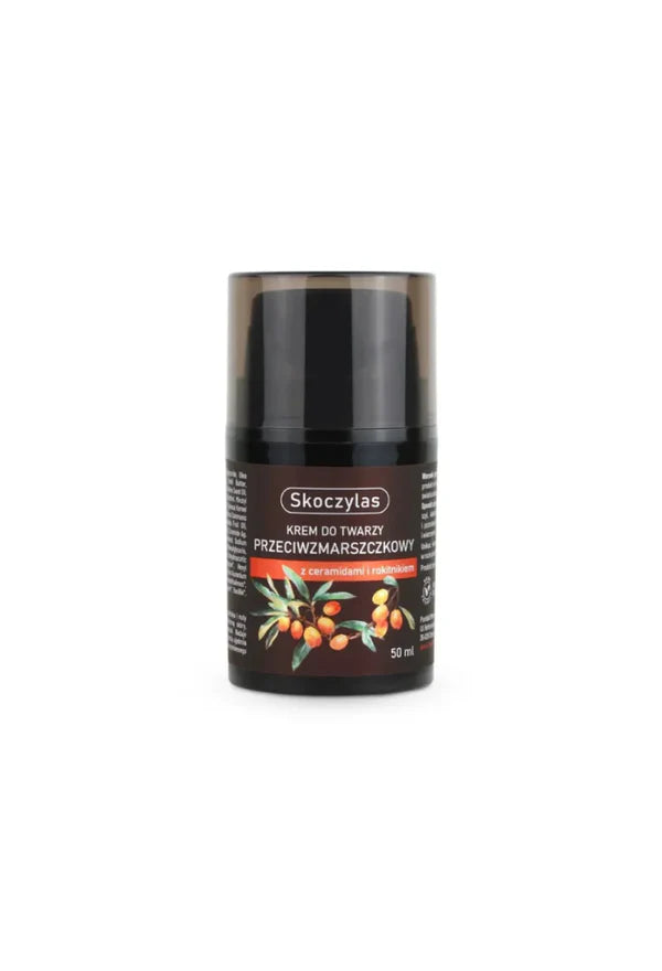 Skoczylas Anti-Wrinkle Face Cream with Ceramides & Sea Buckthorn – 50ml