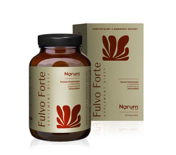 Narum Fulvo Forte – Humic & Fulvic Acid Mineral Capsules – 60 Capsules