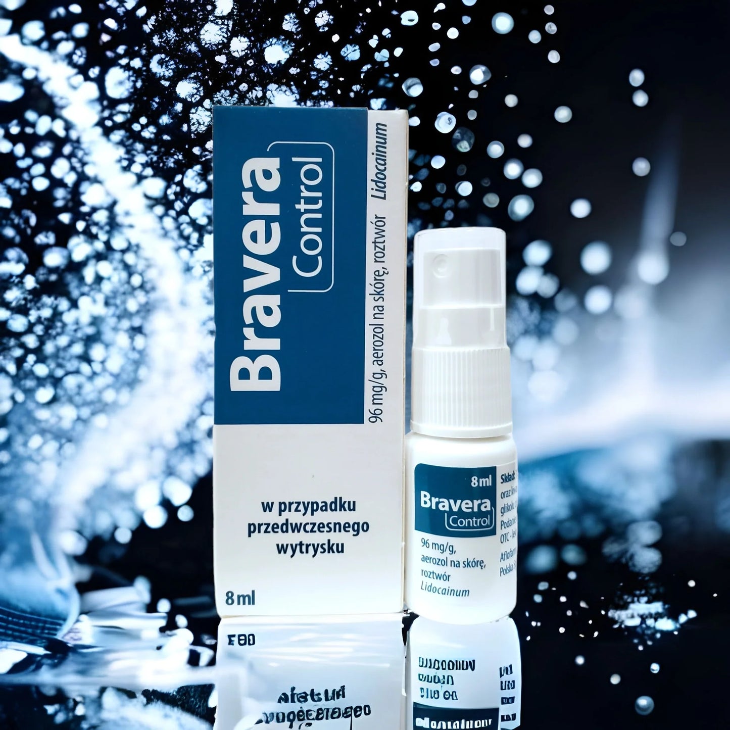 Bravera Control – Lidocaine Delay Spray for Premature Ejaculation – 8ml